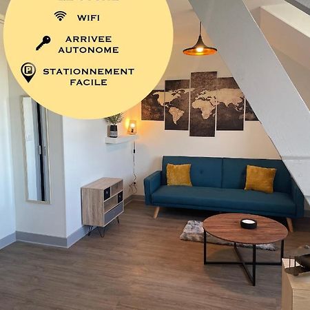 T2 4 Pers Face Gare Sncf Appart Hotel Le Cygne 6 Бурж Экстерьер фото